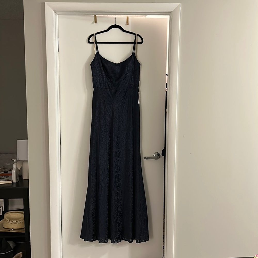 NWT Jenny Yoo Bridesmaid Dress- Maxine size 18 in French Blue